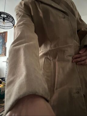 Women’s Vintage Tan Overcoat
